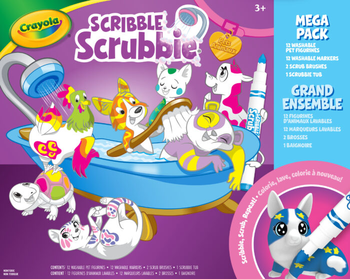 Crayola Scribble Scrubbie Mega Set,4Pk - Image 1