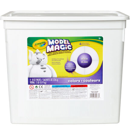 Crayola Mm,White,8Oz,2Lb,2Pk