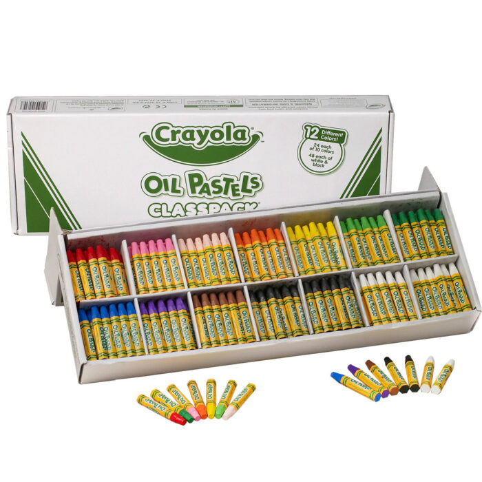 Crayola Clsspk,336Ct.Oil Pastel,4Pk. - Image 1