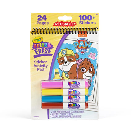 Crayola Clr/Erse Stckr/Act. Pad,Paw Patrol,18P
