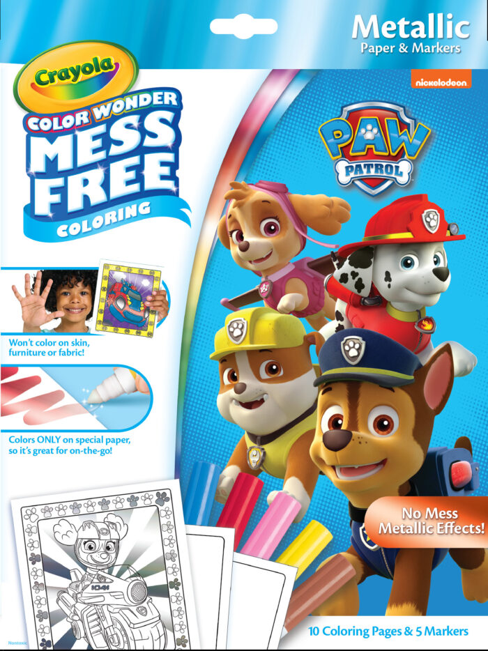 Crayola Cw P/Patrol Metallc Foldalope W/Mkrs,18P - Image 1