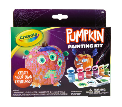 Crayola Creature Pumpkin Dec. Kit,12Pk