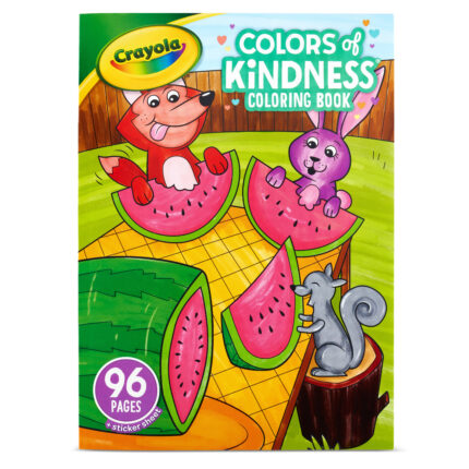Crayola Clrgbk,96Pgs,Colors/Kindness,24Pk