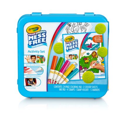 Crayola Cw,Mess Free Art Kit,4Pk