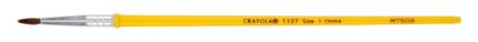 Crayola Camel Hair Watercolor Brush, Plastic Handle - Size 1