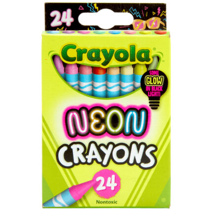 Crayola Cryn,24Ct Neon,48Pk