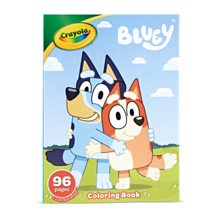 Crayola Clrgbk,96Pgs,Bluey,24Pk