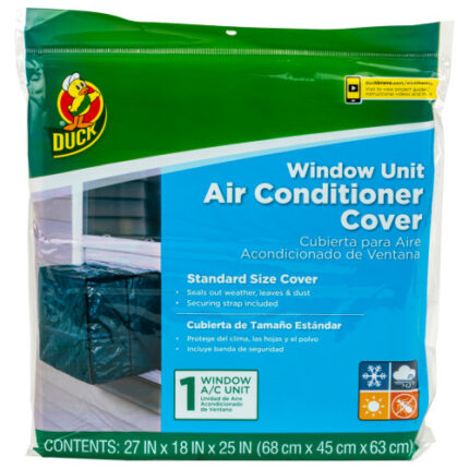 ^ Duck Brand Ac Covers Window Unit Air Conditioner Cover - 18 In. X 27 In.
